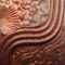 #933 Rust with Copper Wash: Rust base color with Copper hand rubbed into recesses